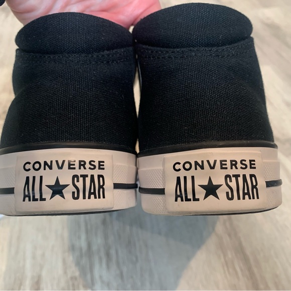 Converse Black and White mid-Tops - Picture 11 of 14